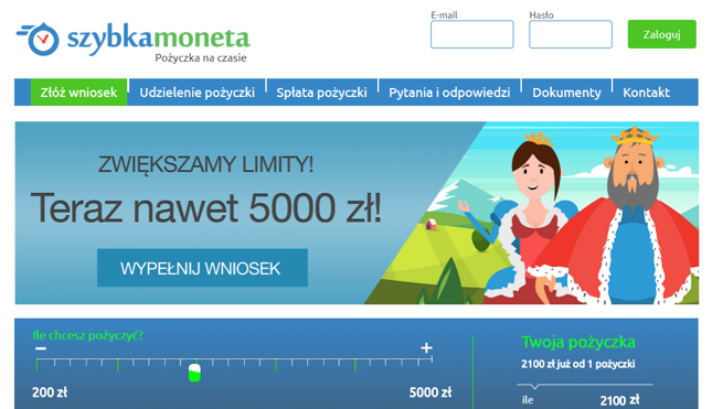 Szybka Moneta – jakie warunki pożyczki?