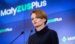 Emilewicz ma nadzieję, że Mały ZUS Plus ruszy od 1 stycznia 2020 r.