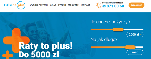 Rata na Plus – jakie warunki pożyczki?