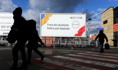 W Polsce pracuje ponad 370 tys. uchodźców z Ukrainy