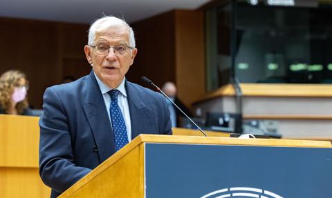 Borrell: Unia Europejska stanowczo i niezmiennie popiera Ukrainę