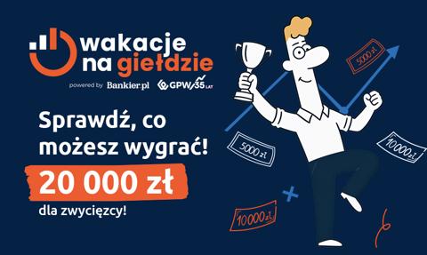 Gotówka, auta na wakacje, smartwatche i... Sprawdź nagrody w Wakacjach na Giełdzie!