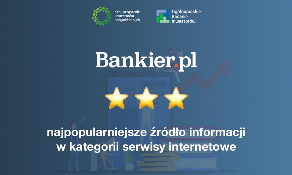 Bankier.pl znowu na podium. Serwis wybrany głównym źródłem informacji dla inwestorów giełdowych
