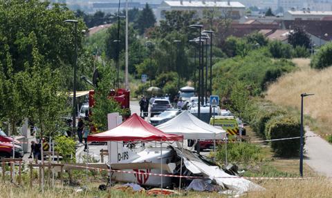 Tragedia we Francji. Samolot rozbił się tuż po starcie, nikt nie przeżył