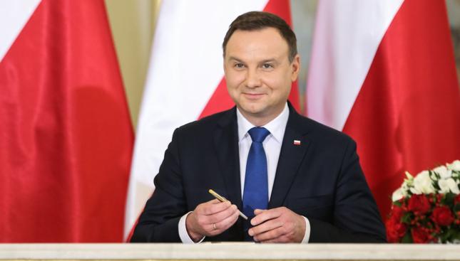 Prezydent Andrzej Duda