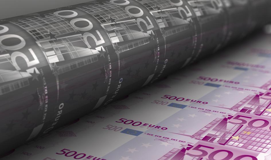 Zaczyna się drukowanie euro