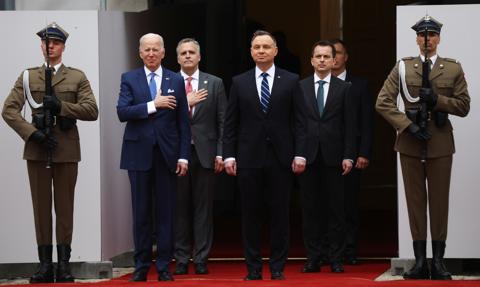 Wizyta Bidena w Polsce. Spotkanie prezydentów Polski i USA