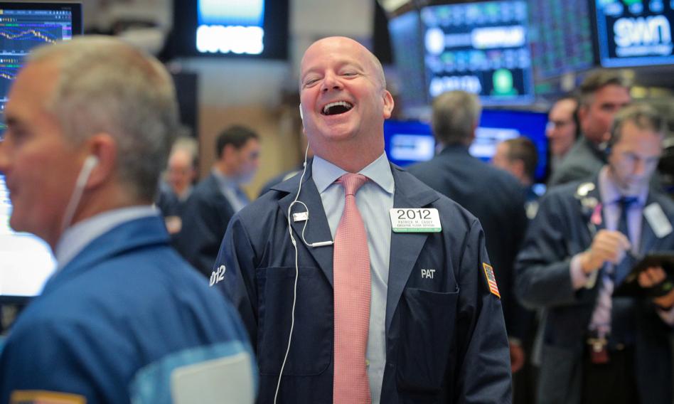 Ostre pogorszenie nastrojów Amerykanów. Dow Jones ósmy raz z rzędu na plusie