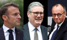 Narada liderów Wielkiej Brytanii, Francji i Niemiec. Tematem pokój w Ukrainie