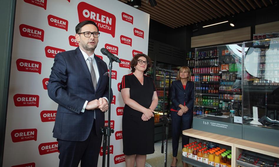 PKN Orlen otworzył w Warszawie pierwszy punkt sprzedaży „Orlen w ruchu”