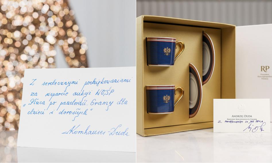 Oto co para prezydencka przekazała na licytację