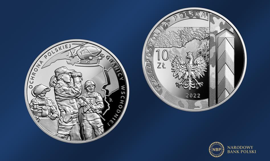 Rusza sprzedaż monety „Ochrona polskiej granicy wschodniej”