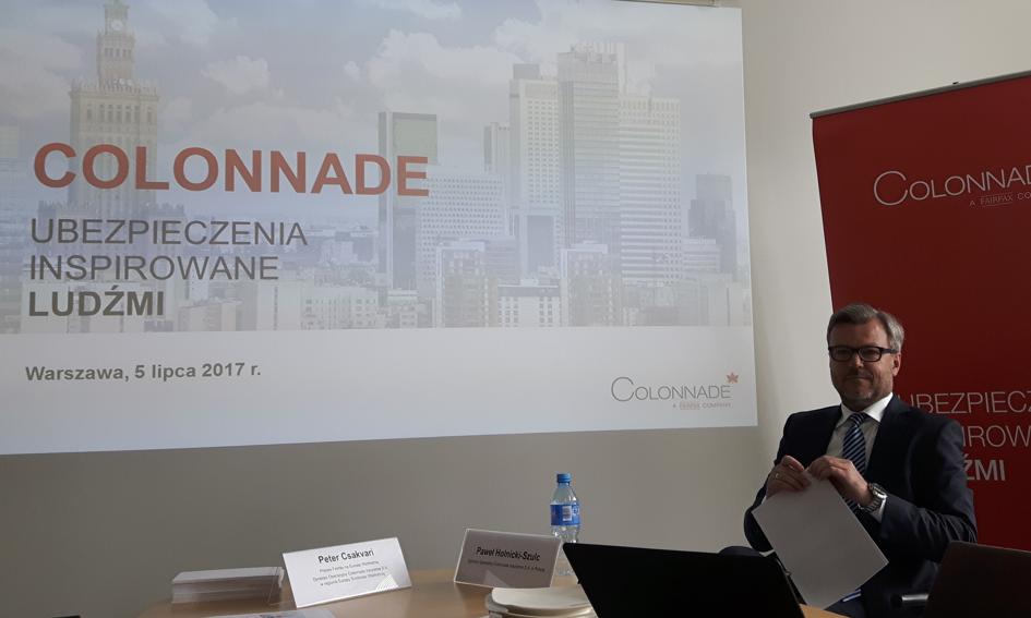 Colonnade wchodzi do Polski. Zastąpi AIG