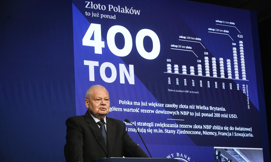 Prezes Galpiński stwierdził, że ma dość złota? W czerwcu NBP już nie robił zakupów