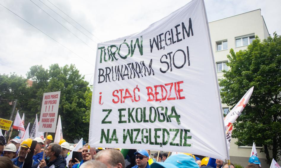 Górnicza Solidarność będzie protestować w Luksemburgu w obronie Turowa