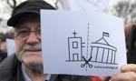 Protest przeciwko przekazywaniu 16 mln zł na Świątynię Opatrzności Bożej