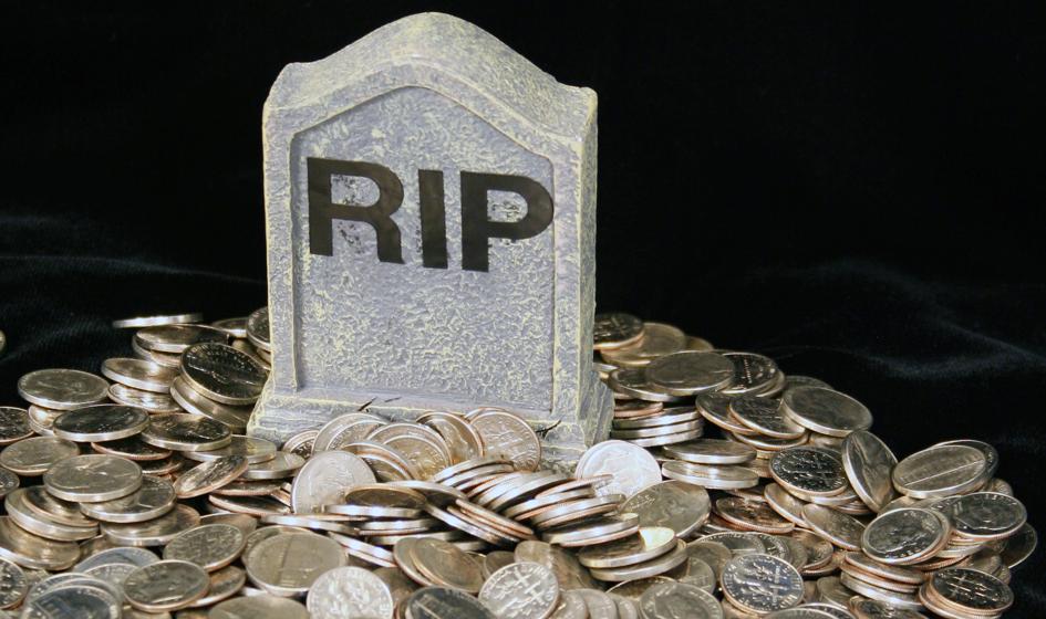 Ropa poniżej 60$ i nagrobek na Wall Street