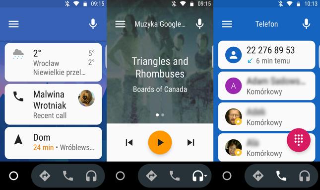 Android Auto teraz może działać także na telefonie
