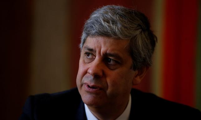 Minister finansów Portugalii Mario Centeno