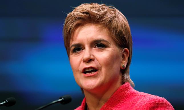 Nicola Sturgeon, szefowa szkockiego rządu autonomicznego i liderka Szkockiej Partii Narodowej (SNP).