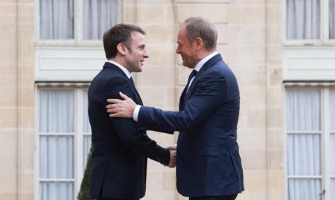 Tusk i Macron za rewitalizacją stosunków polsko-francuskich