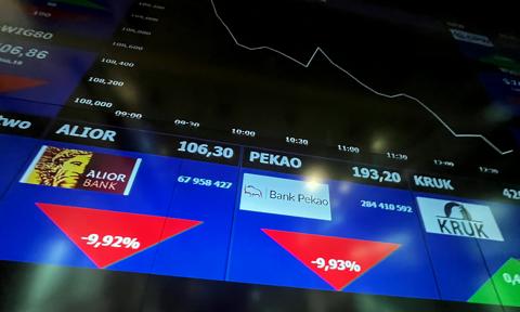 Podatkowa rzeź banków. Najgorsza giełdowa sesja od kwietnia