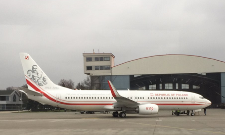Pierwszy boeing 737 dla VIP-ów wylądował w 1. Bazie Lotnictwa Transportowego