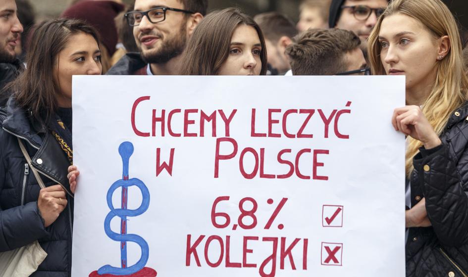 Polska służba zdrowia w liczbach