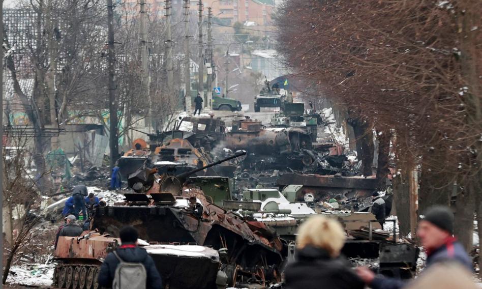 Wartość zniszczonego na Ukrainie rosyjskiego uzbrojenia i sprzętu to 3 mld dol.