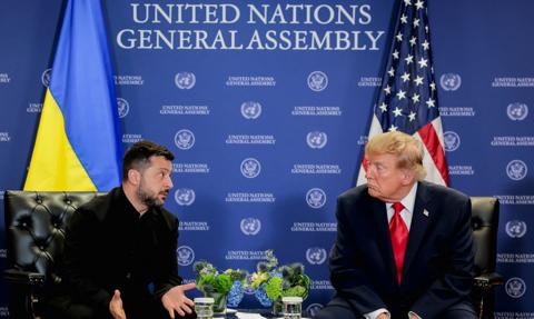 Trump spotkał się z Zełenskim. Padły słowa o zakończeniu wojny