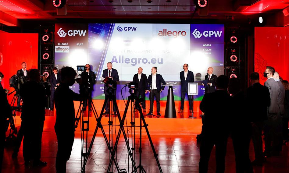 Rada Dyrektorów Allegro.eu rekomenduje skup akcji własnych w '25 w kwocie do 1,4 mld zł
