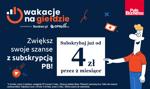 Inwestuj w Wakacjach na Giełdzie i wygrywaj z subskrypcją PB.pl