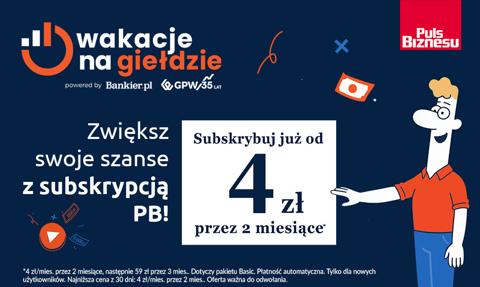 Inwestuj w Wakacjach na Giełdzie i wygrywaj z subskrypcją PB.pl