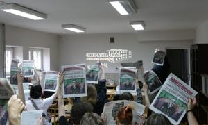 Strajk okupacyjny w "Kamionce". Studenci protestują przeciwko sprzedaży nieczynnego akademika Uniwersytetu Jagiellońskiego