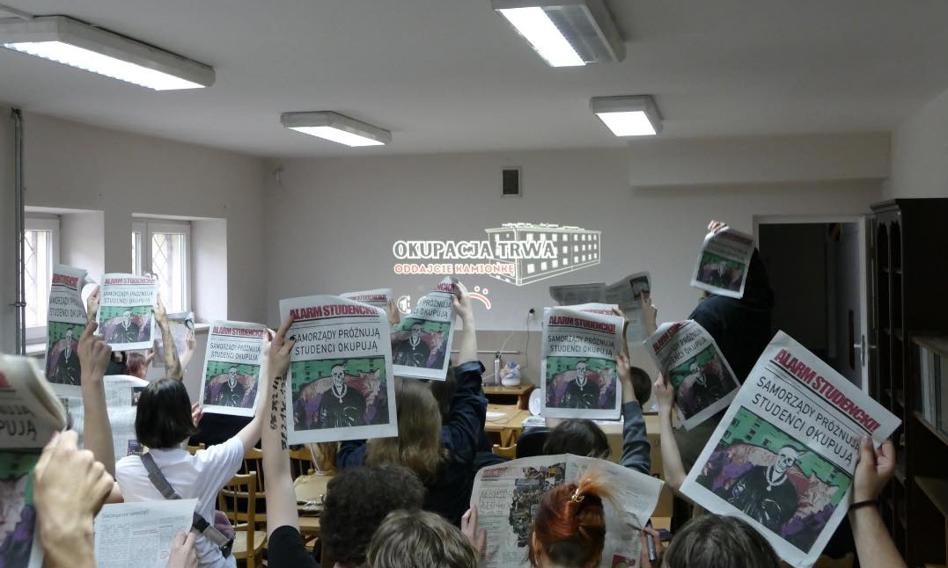 Strajk okupacyjny w &quot;Kamionce&quot;. Studenci protestują przeciwko sprzedaży nieczynnego akademika Uniwersytetu Jagiellońskiego