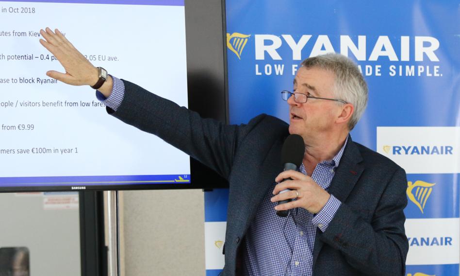 Ryanair zanotował rekordową stratę z powodu pandemii