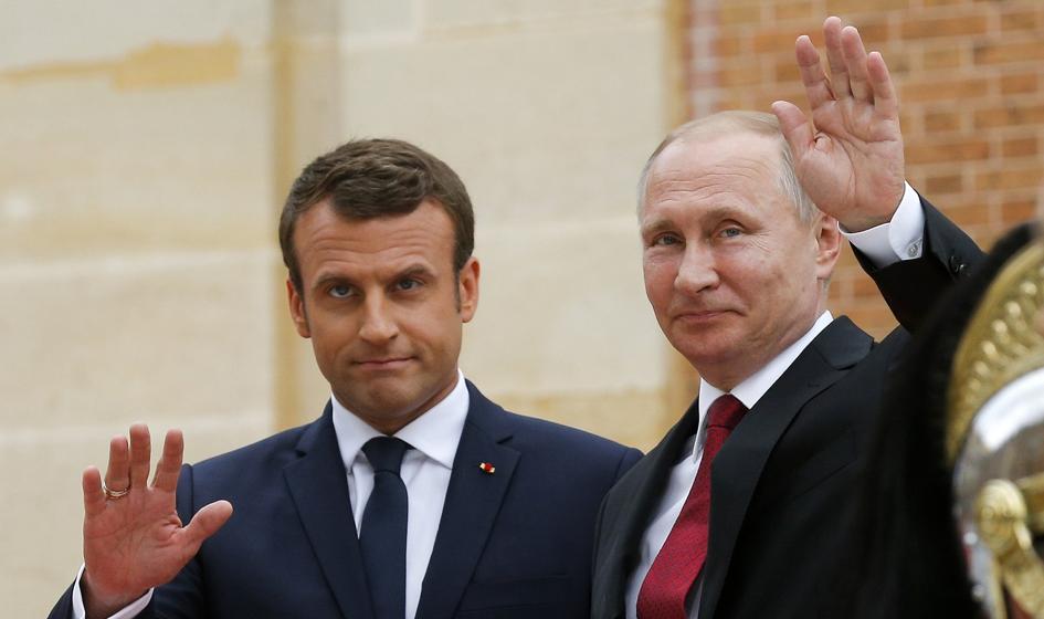 Macron: Sprzedaż sprzętu wojskowego do Rosji była zgodna z prawem