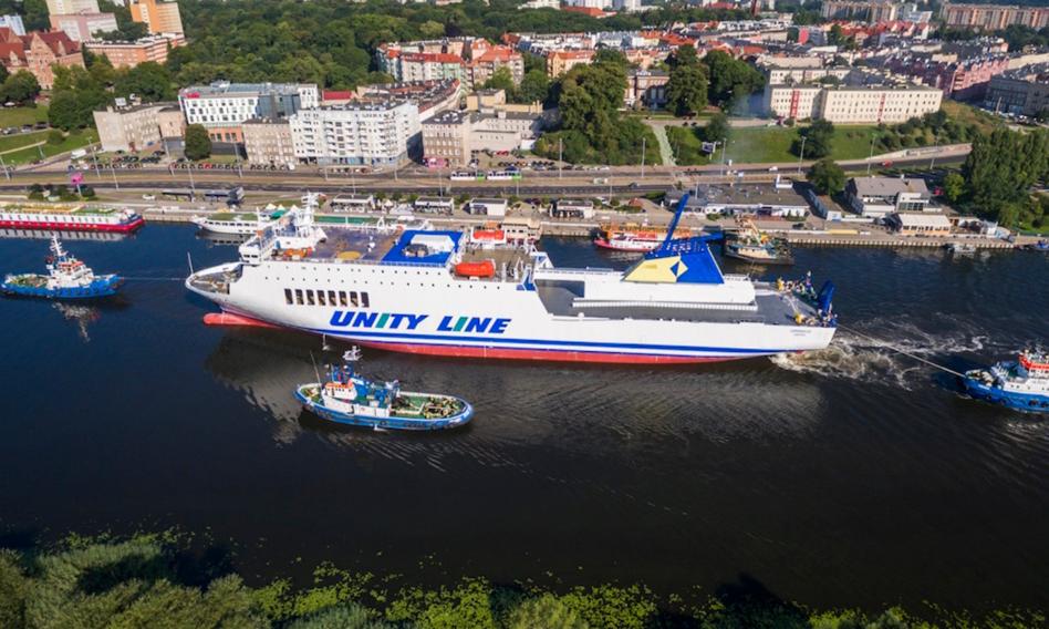 Ferry Copernicus launches Gdańsk–Karlshamn route in 13 hours