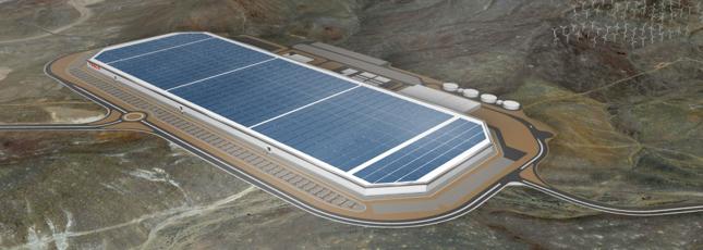Gigafactory 1 powstaje w Nevadzie
