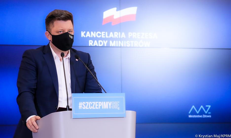 Dworczyk o szczepieniach w miejscach pracy: jeden z bardzo poważnie rozważanych pomysłów