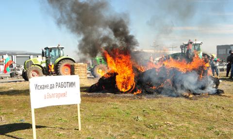 Bułgarski rząd porozumiał się z częścią rolników. Ale protesty wciąż trwają
