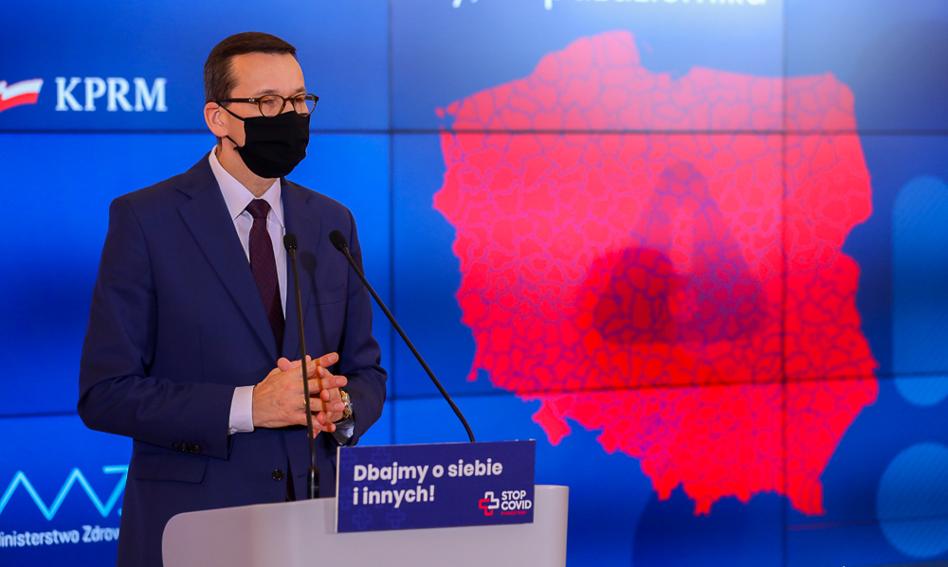 Premier Morawiecki: Nienoszenie maseczek to zwykła głupota