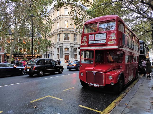 Londyński piętrus - jeden z symboli stolicy Wielkiej Brytanii