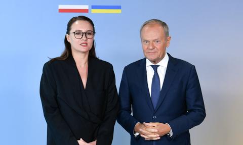 Tusk i Swyrydenko: Różnice historyczne nie mogą podważać naszej wspólnej przyszłości