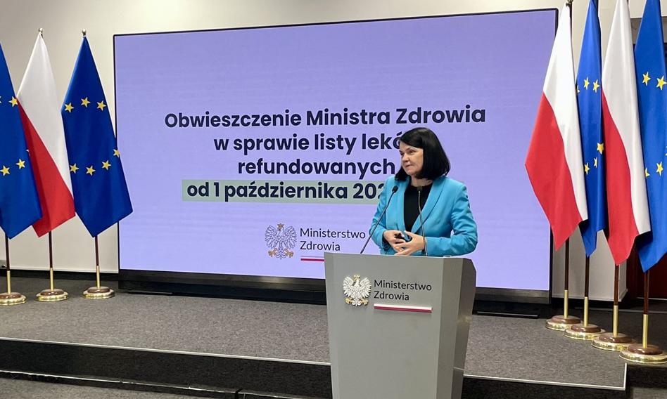 Ministerstwo Zdrowia rozszerza listę refundacyjną do 151 terapii