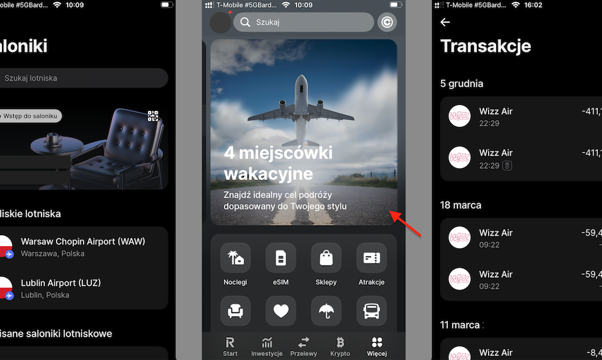 Revolut Pay dostępne w aplikacji Wizz Air. Do czego służy?