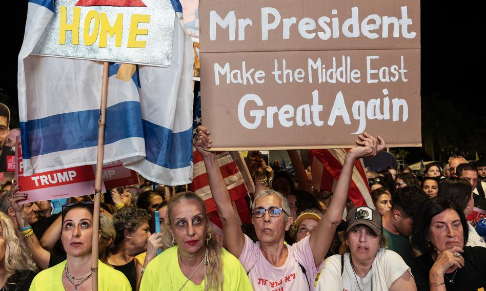 Pół miliona Izraelczyków dziękuje Trumpowi. "Zakładnicy w końcu wrócą do domu, dzięki prezydentowi USA"