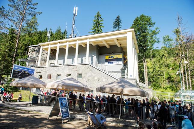 Gigantyczna kolejka do kolejki linowej na Kasprowy Wierch, 29.06.2016