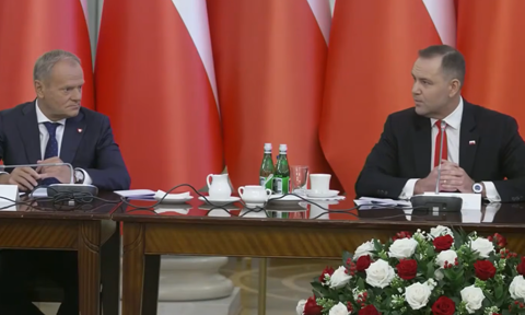 Politolodzy: Konflikt Nawrocki-Tusk jest "wpisany w konstytucję" i będzie narastał