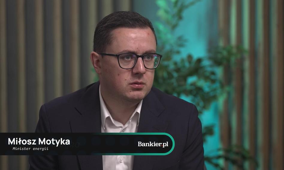 Minister energii Miłosz Motyka: Gdyby nie OZE, byłoby jeszcze drożej. Rusza nowy wideocast Bankier.pl